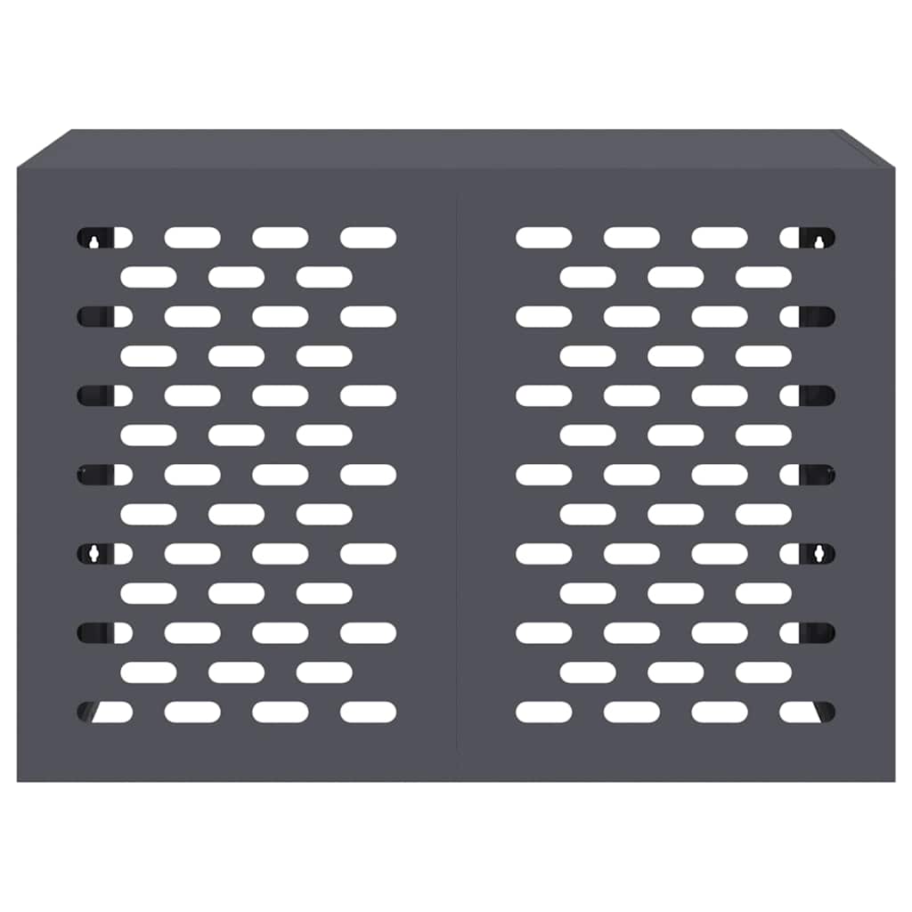 vidaXL Pokrywa do klimatyzatora Antracyt 100 x 50 x 70 cm Stal