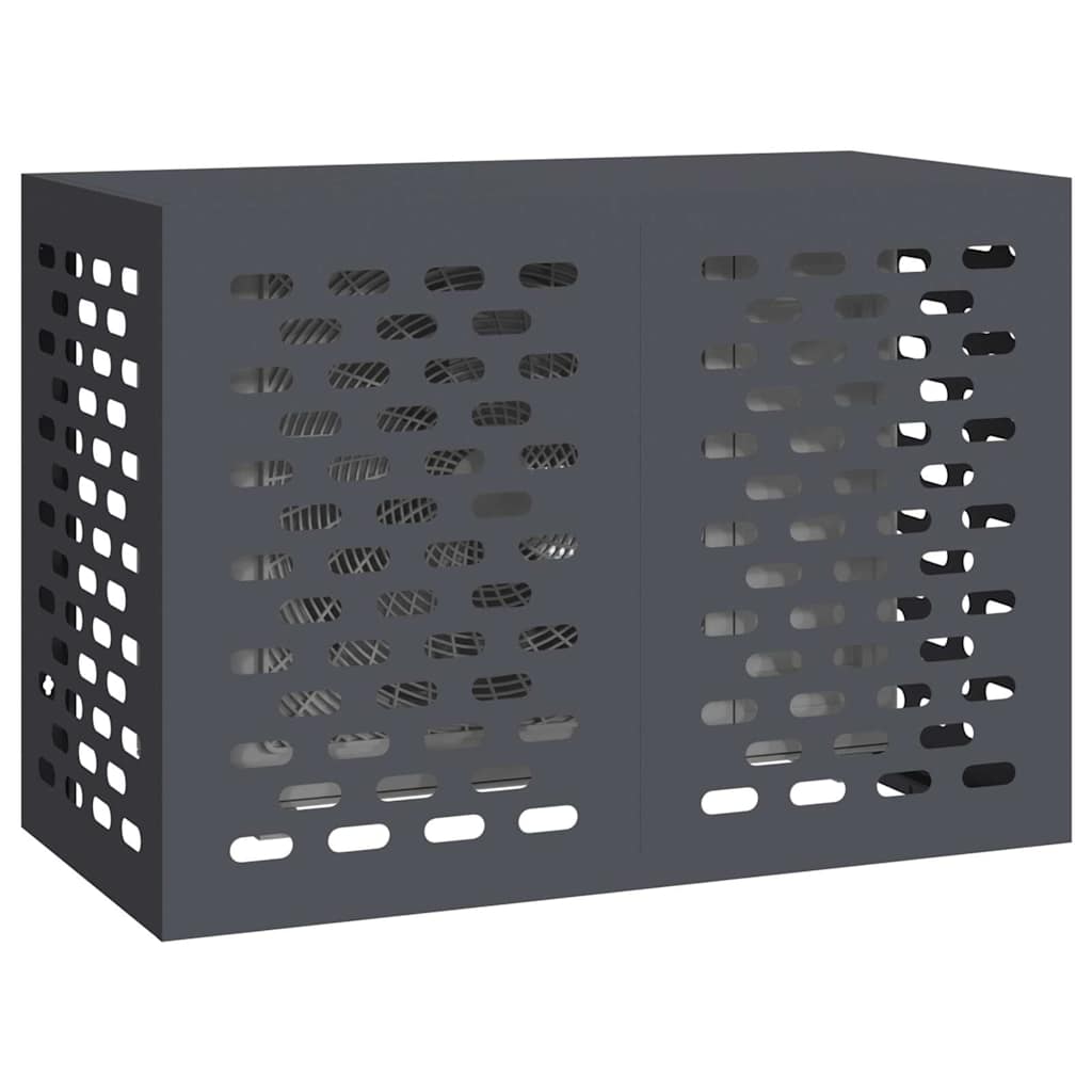 vidaXL Pokrywa do klimatyzatora Antracyt 100 x 50 x 70 cm Stal