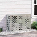 vidaXL Pokrywa do klimatyzatora Srebrny 110 x 50 x 80 cm