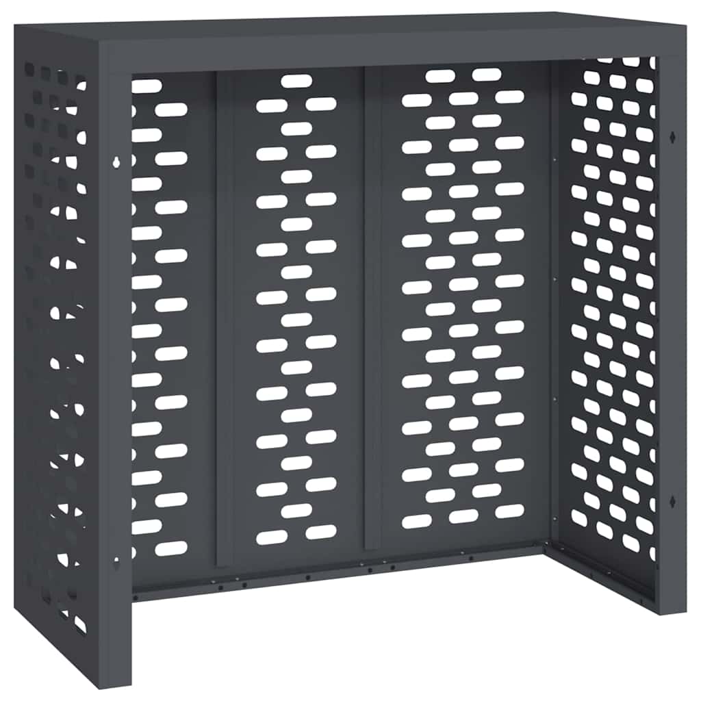 vidaXL Pokrywa do klimatyzatora Antracyt 110 x 50 x 105 cm Stal