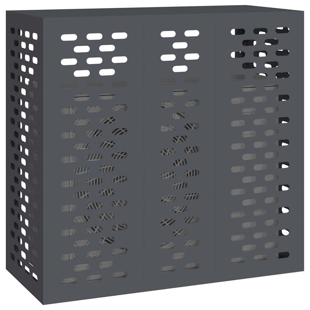 vidaXL Pokrywa do klimatyzatora Antracyt 110 x 50 x 105 cm Stal