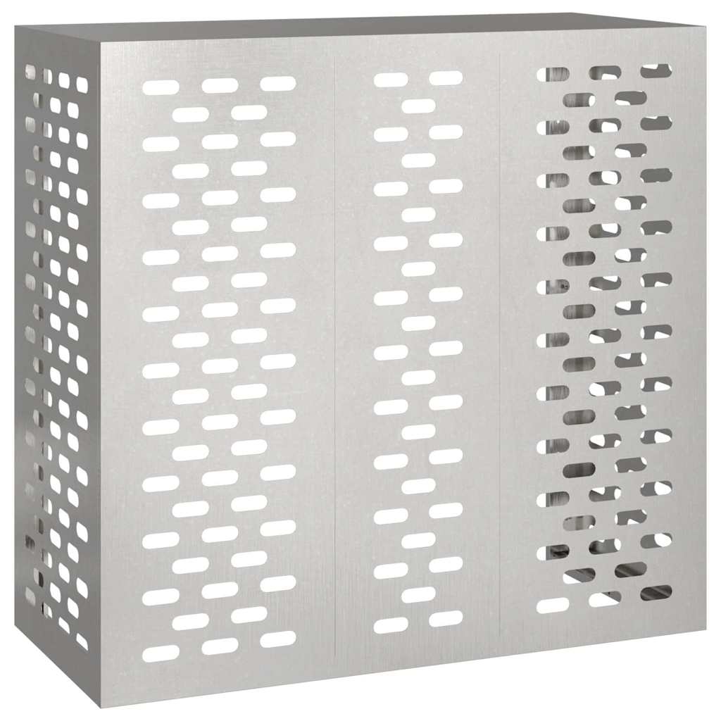 vidaXL Pokrywa do klimatyzatora Srebrny 110 x 50 x 105 cm