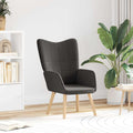 vidaXL fotel Ciemnoszary 62 x 67 x 95,5 cm Tkanina sherpa