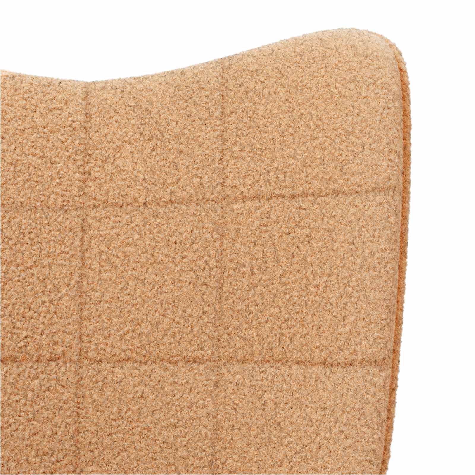 vidaXL fotel Beżowy 62 x 67 x 95,5 cm Tkanina sherpa