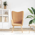 vidaXL fotel Beżowy 62 x 67 x 95,5 cm Tkanina sherpa