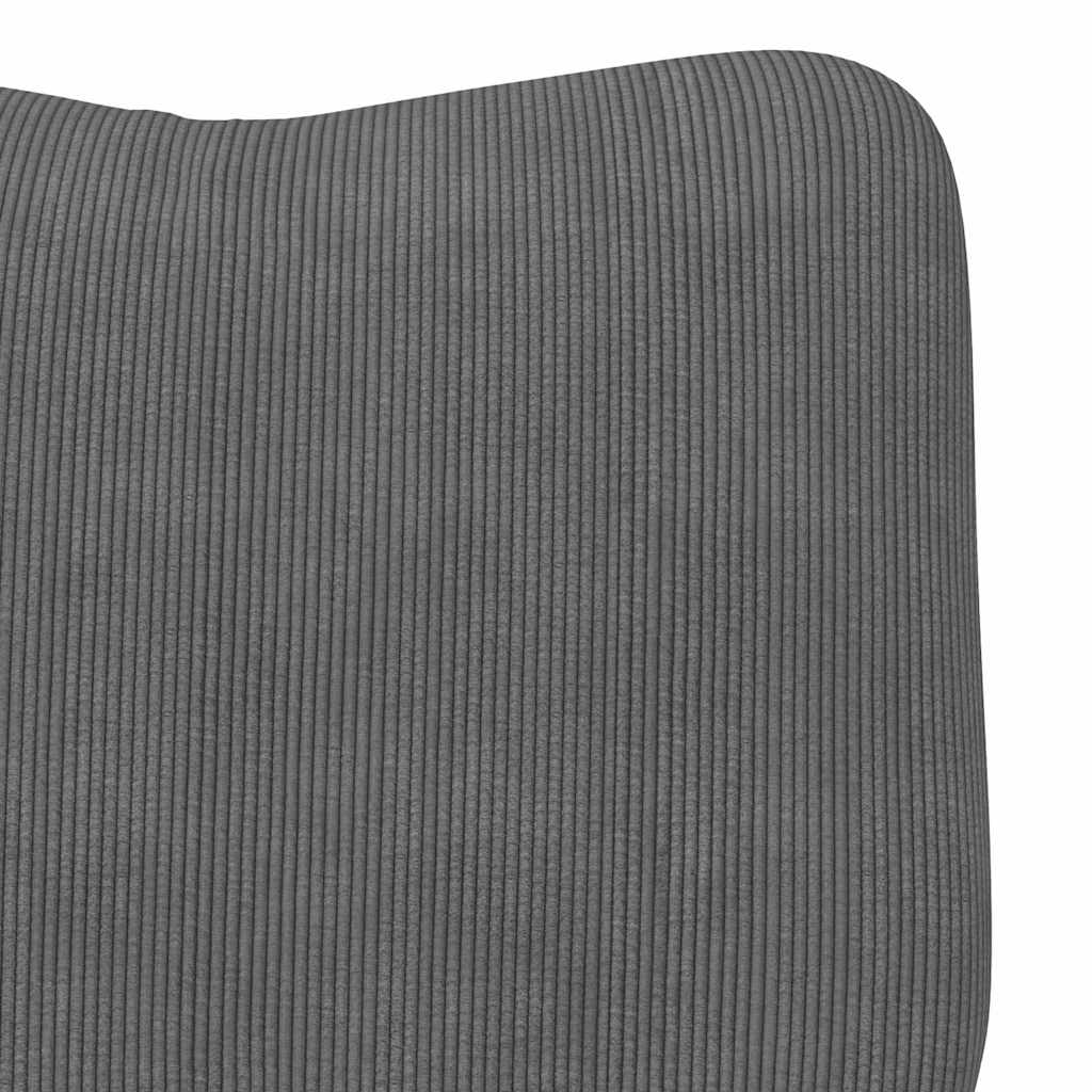vidaXL fotel Ciemnoszary 63 x 67 x 94 cm tkanina