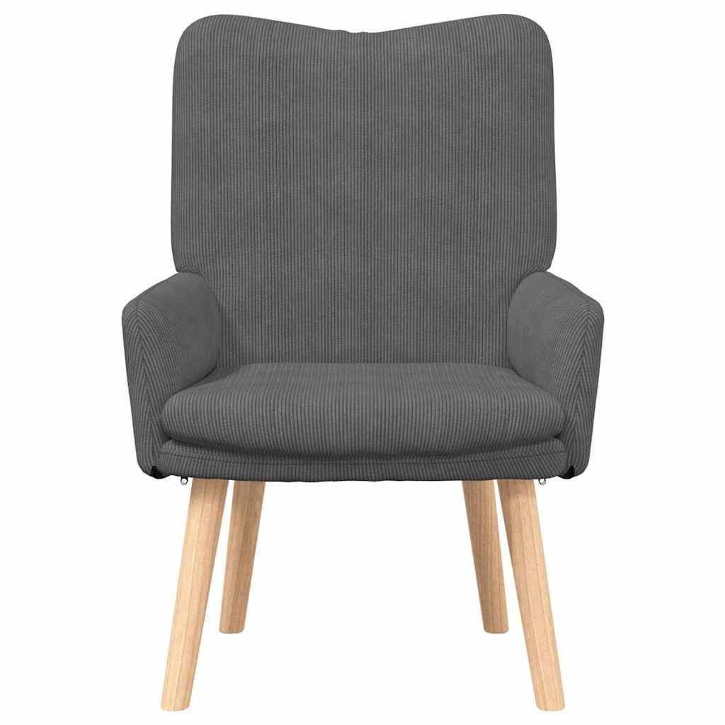 vidaXL fotel Ciemnoszary 63 x 67 x 94 cm tkanina