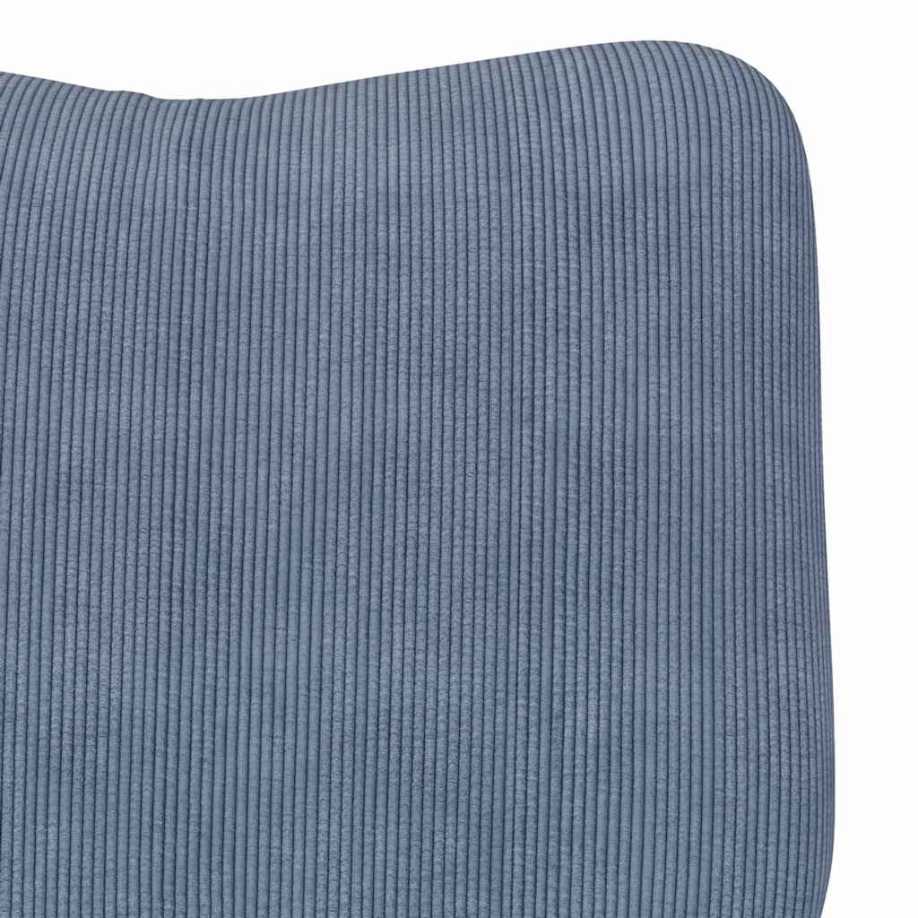 vidaXL fotel Niebieski 63 x 67 x 94 cm tkanina