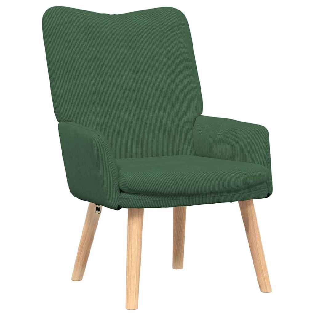 vidaXL fotel Zielony dżungli 63 x 67 x 94 cm tkanina