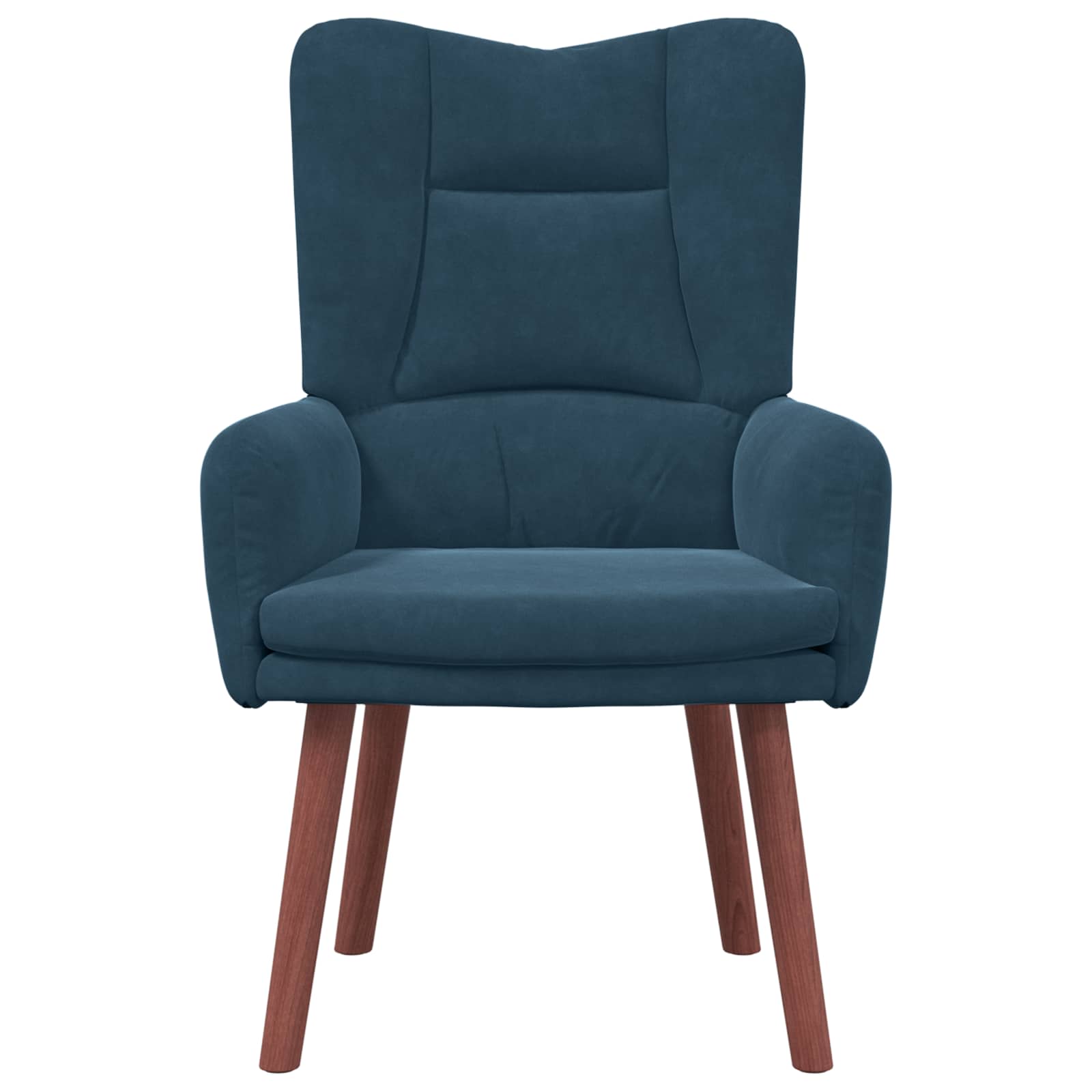 vidaXL fotel Niebieski 63 x 67 x 94 cm Aksamit