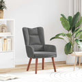 vidaXL fotel Ciemnoszary 63 x 67 x 94 cm Aksamit