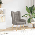 vidaXL fotel Ciemnoszary 63 x 67 x 94 cm Tkanina i sklejka