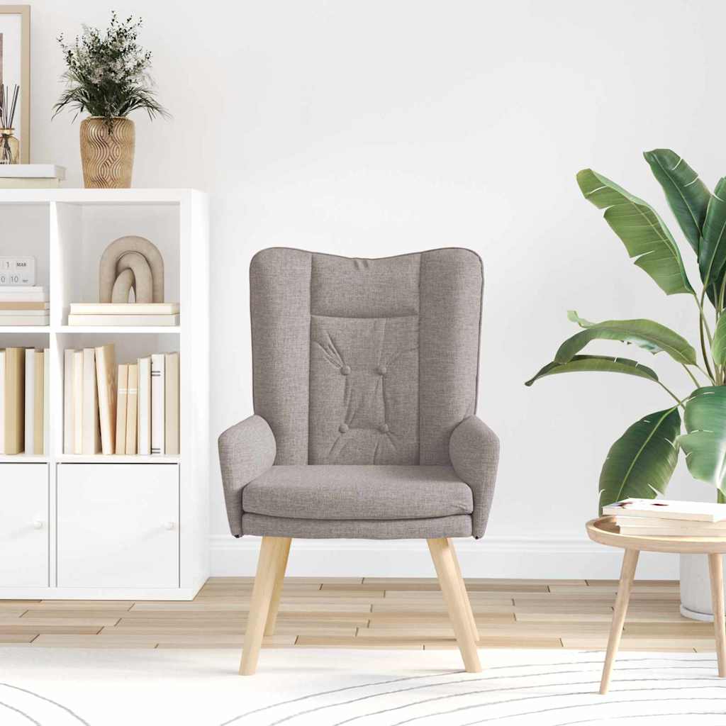 vidaXL fotel Ciemnoszary 63 x 67 x 94 cm Tkanina i sklejka