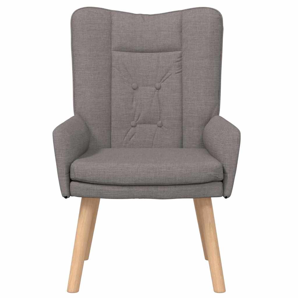 vidaXL fotel Ciemnoszary 63 x 67 x 94 cm Tkanina i sklejka