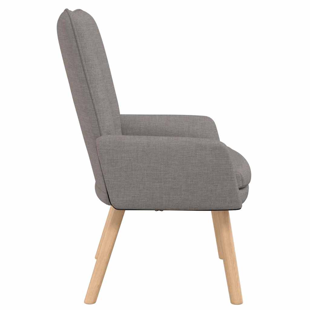 vidaXL fotel Ciemnoszary 63 x 67 x 94 cm Tkanina i sklejka