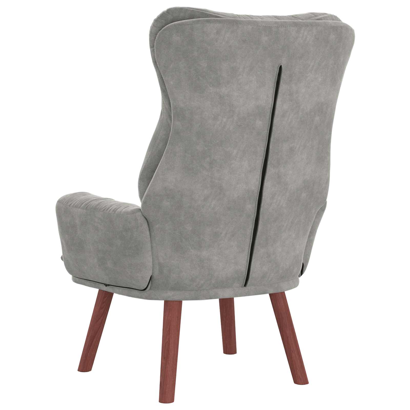 vidaXL fotel Jasnoszary 69 x 74 x 93 cm Aksamit