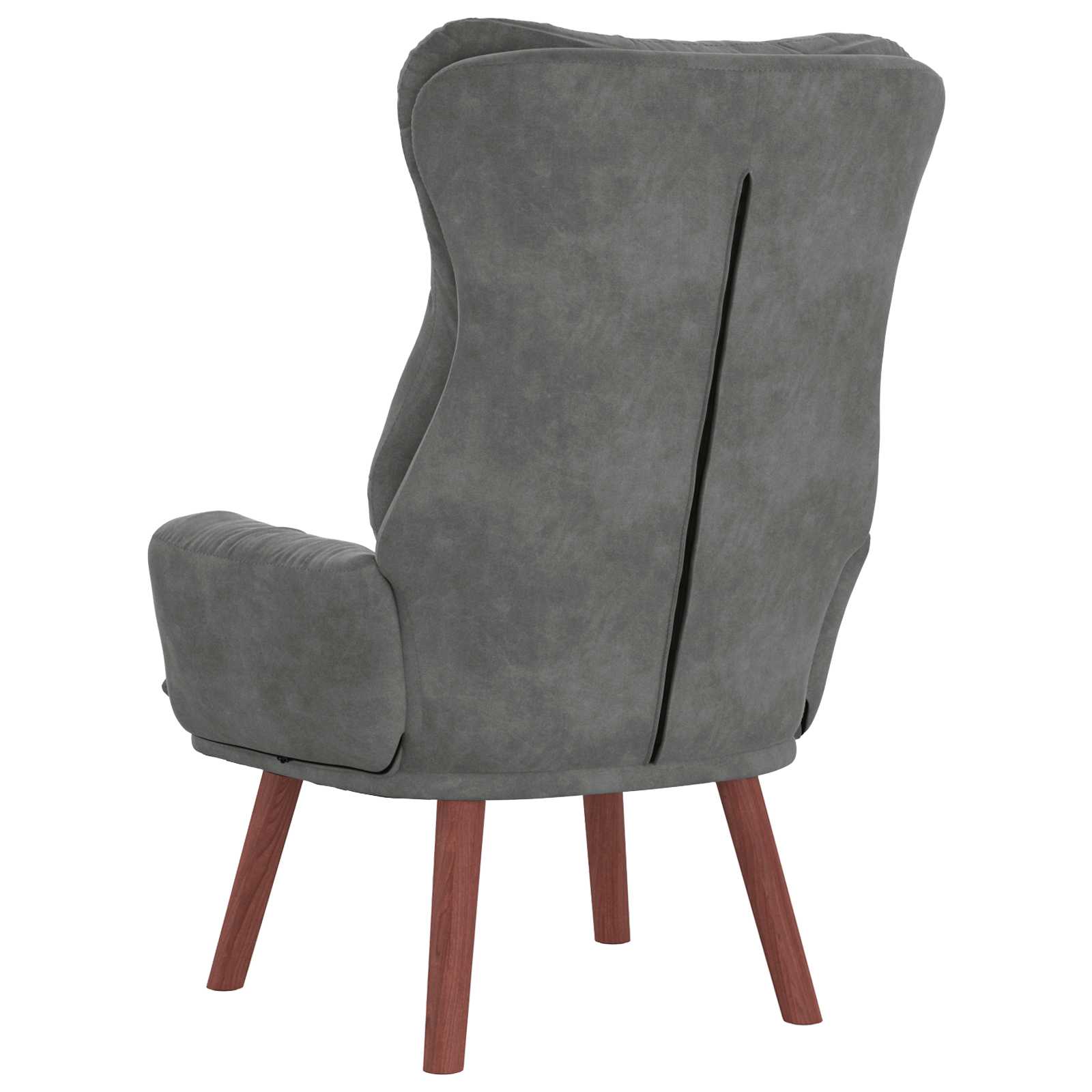 vidaXL fotel Ciemnoszary 69 x 74 x 93 cm Aksamit