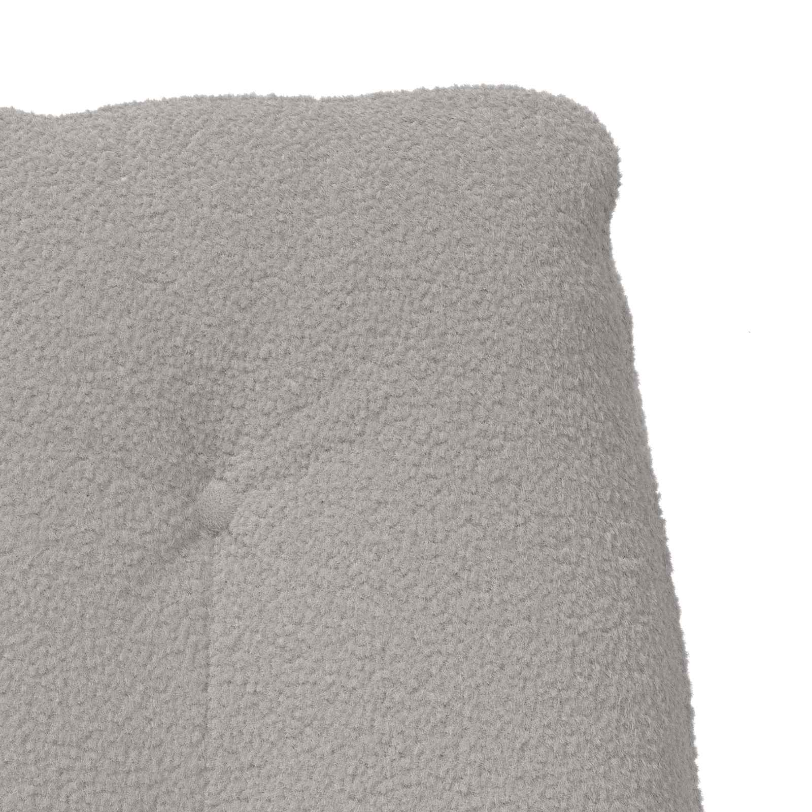 vidaXL fotel Jasnoszary 69 x 74 x 93 cm Tkanina sherpa