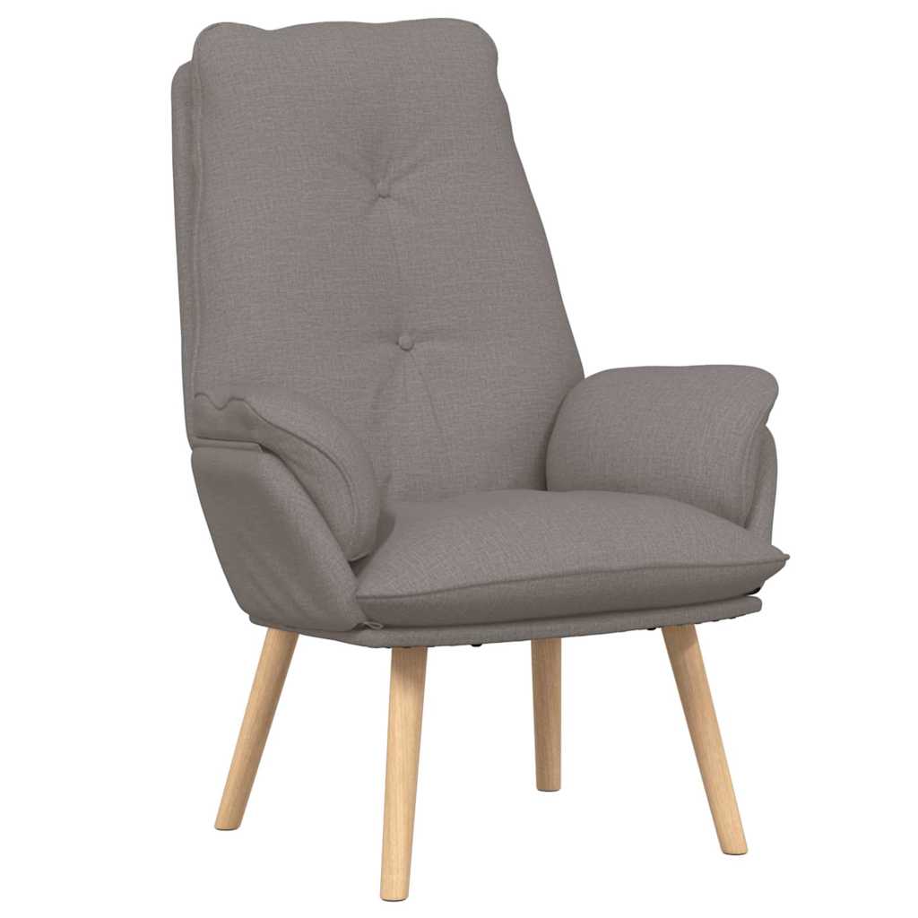 vidaXL fotel Ciemnoszary 69 x 74 x 93 cm Tkanina i sklejka