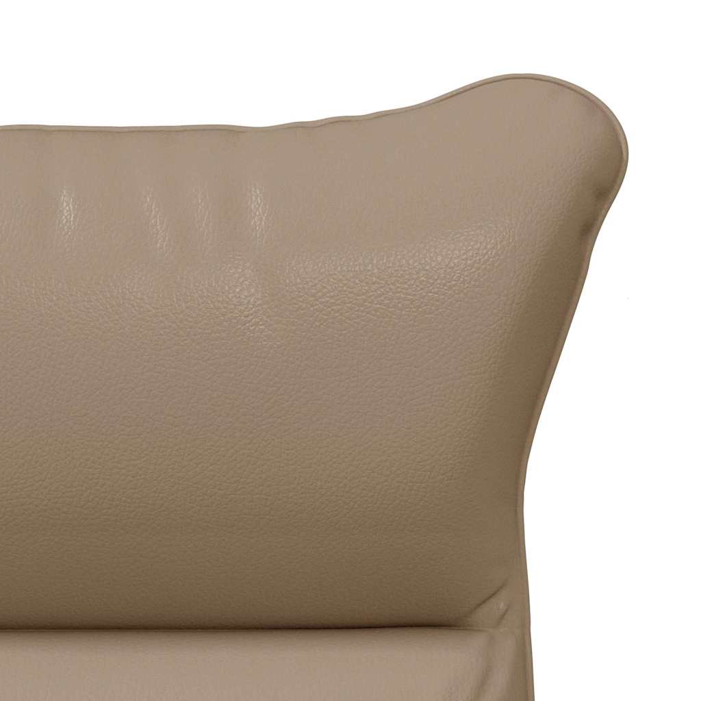 vidaXL fotel Cappuccino 69 x 74 x 93 cm Sztuczna skóra