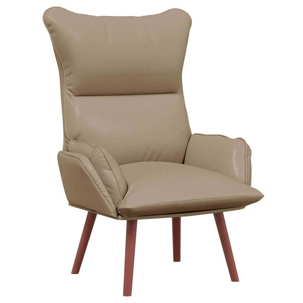 vidaXL fotel Cappuccino 69 x 74 x 93 cm Sztuczna skóra