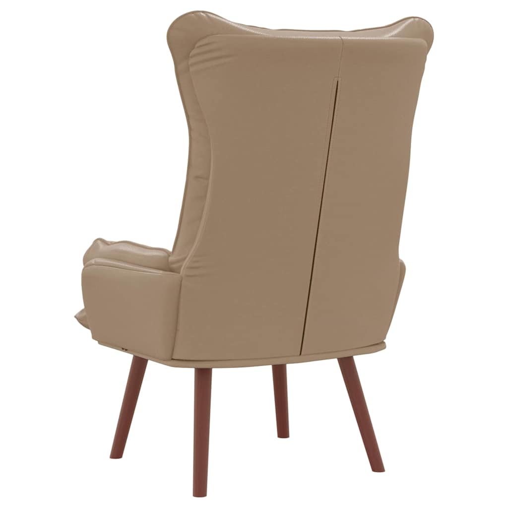vidaXL fotel Cappuccino 69 x 74 x 93 cm Sztuczna skóra