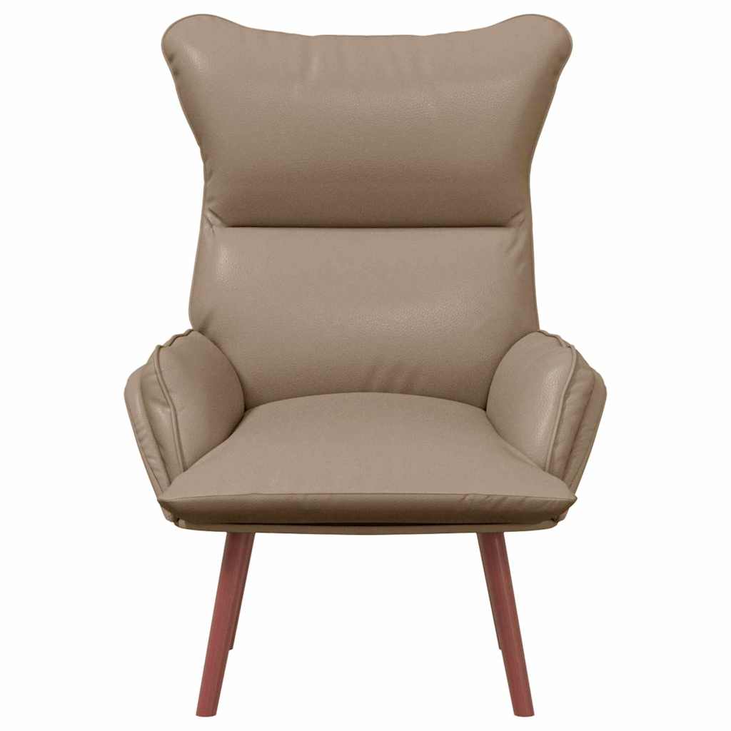 vidaXL fotel Cappuccino 69 x 74 x 93 cm Sztuczna skóra
