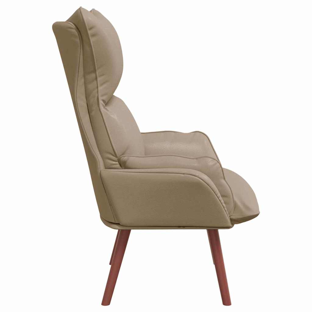 vidaXL fotel Cappuccino 69 x 74 x 93 cm Sztuczna skóra