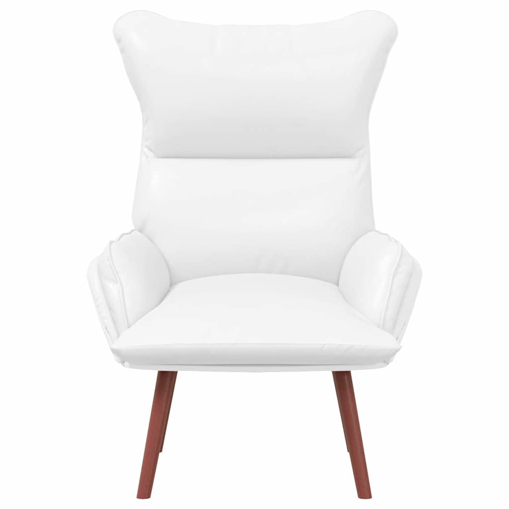 vidaXL fotel Biały 69 x 74 x 93 cm Sztuczna skóra