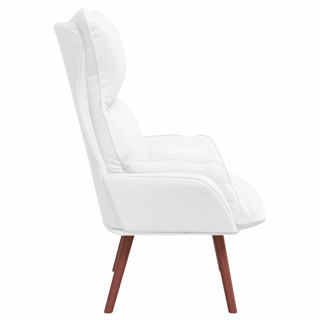 vidaXL fotel Biały 69 x 74 x 93 cm Sztuczna skóra