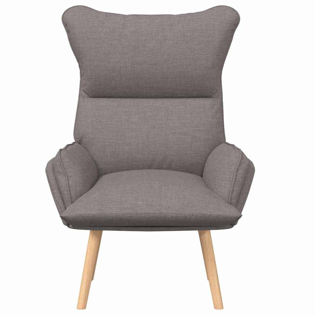 vidaXL fotel Ciemnoszary 69 x 74 x 93 cm Tkanina i sklejka