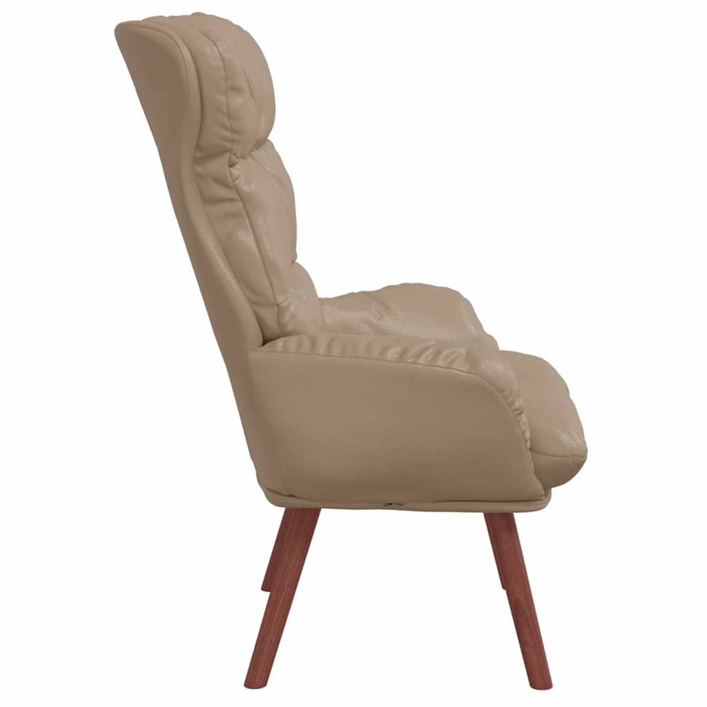 vidaXL fotel Cappuccino 69 x 74 x 93 cm Sztuczna skóra