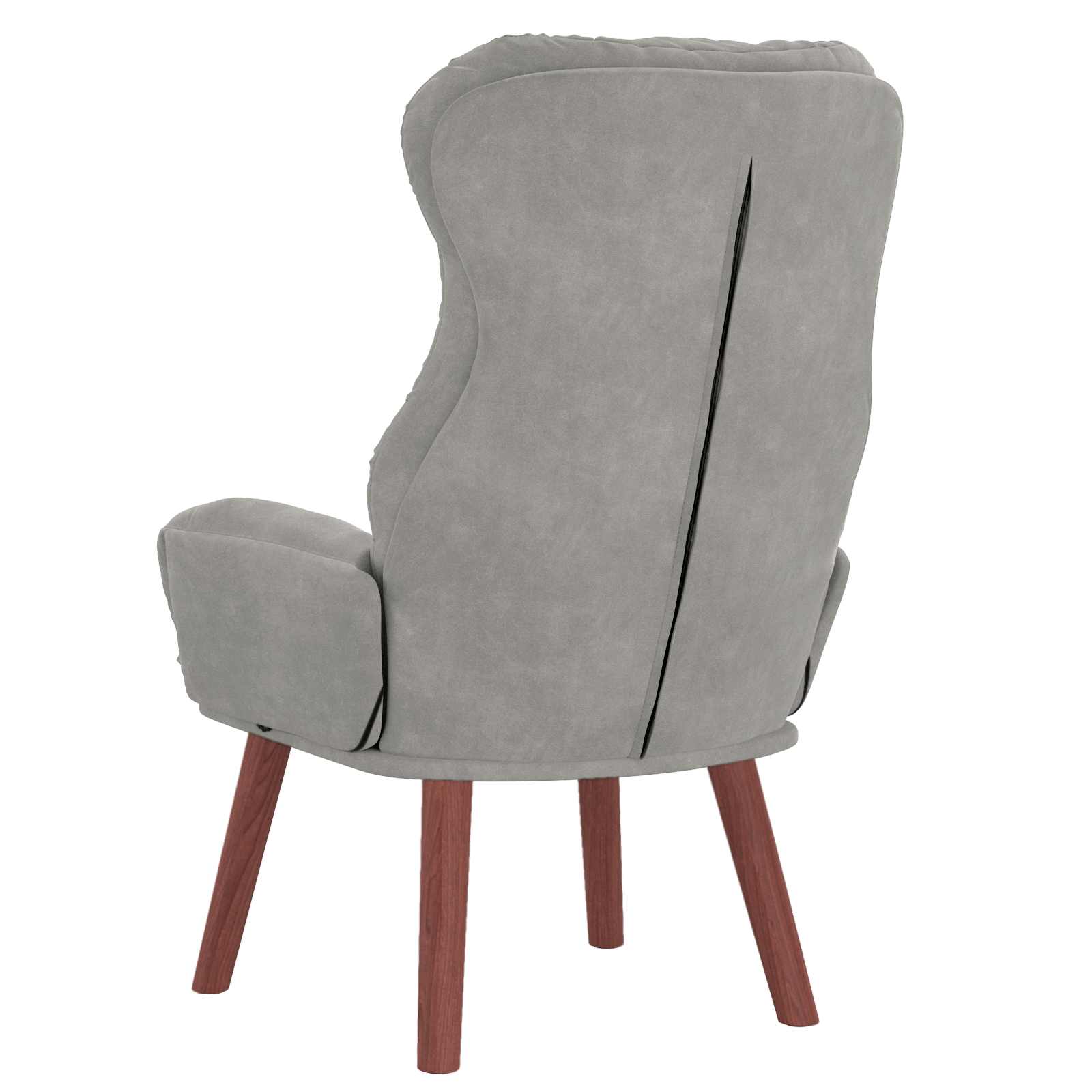 vidaXL fotel Jasnoszary 69 x 74 x 93 cm Aksamit