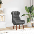vidaXL fotel Ciemnoszary 69 x 74 x 93 cm Aksamit