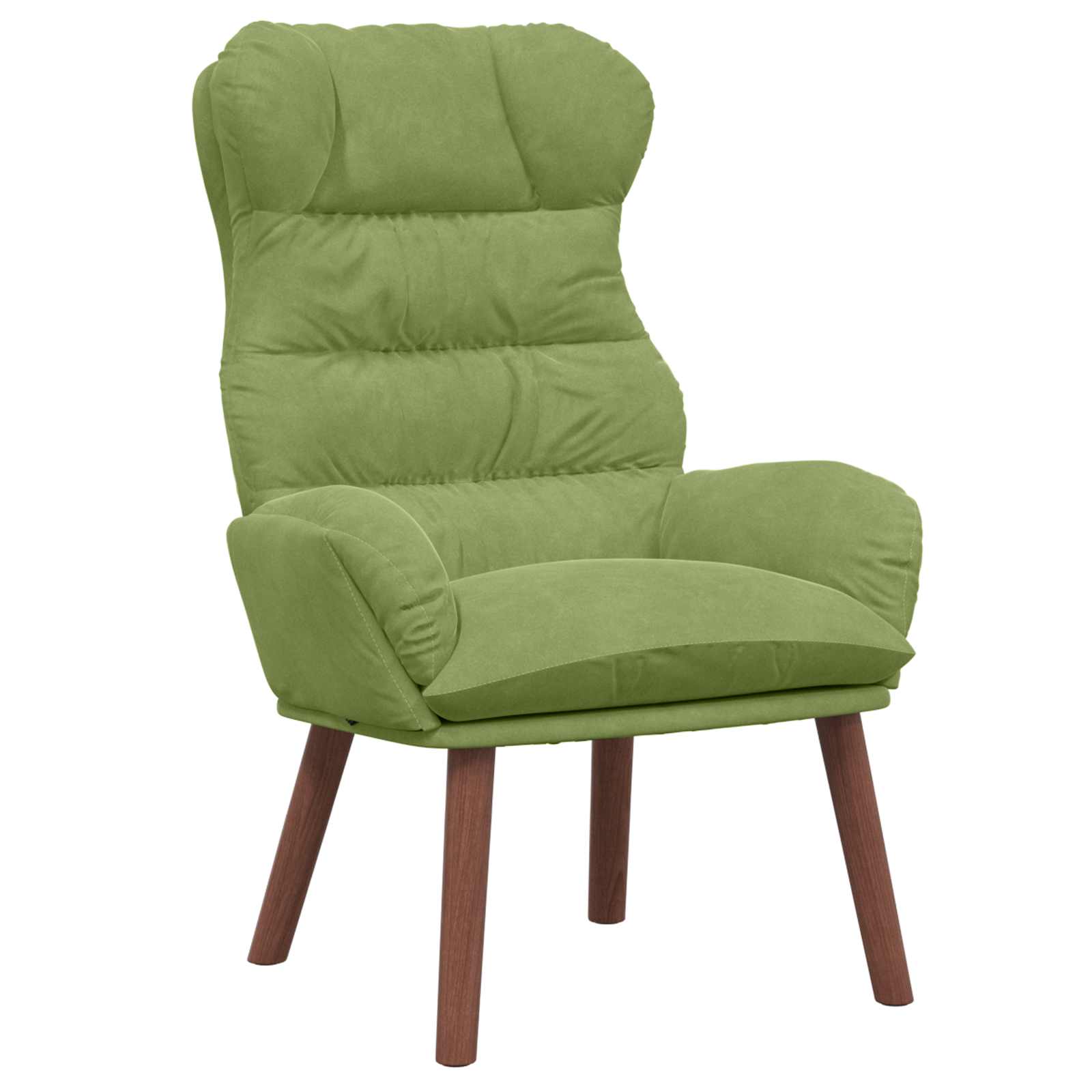 vidaXL fotel Jasnozielony 69 x 74 x 93 cm Aksamit