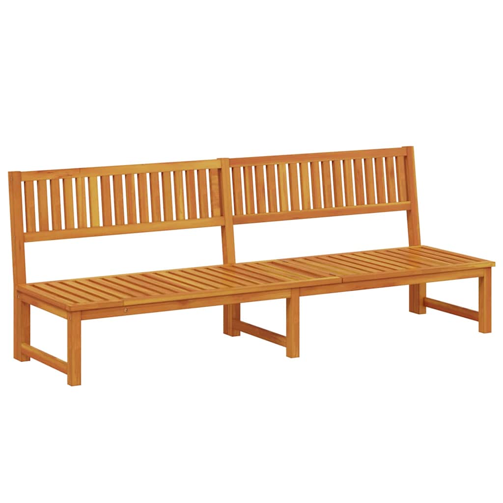 vidaXL Leżak Olej Naturalny 200 x 57 x 75cm Lite drewno akacjowe