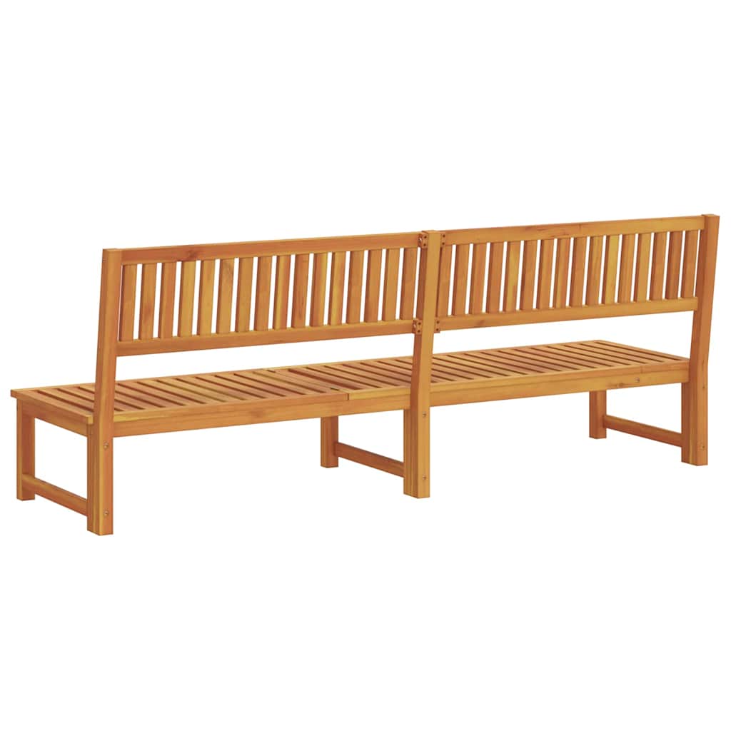 vidaXL Leżak Olej Naturalny 200 x 57 x 75cm Lite drewno akacjowe