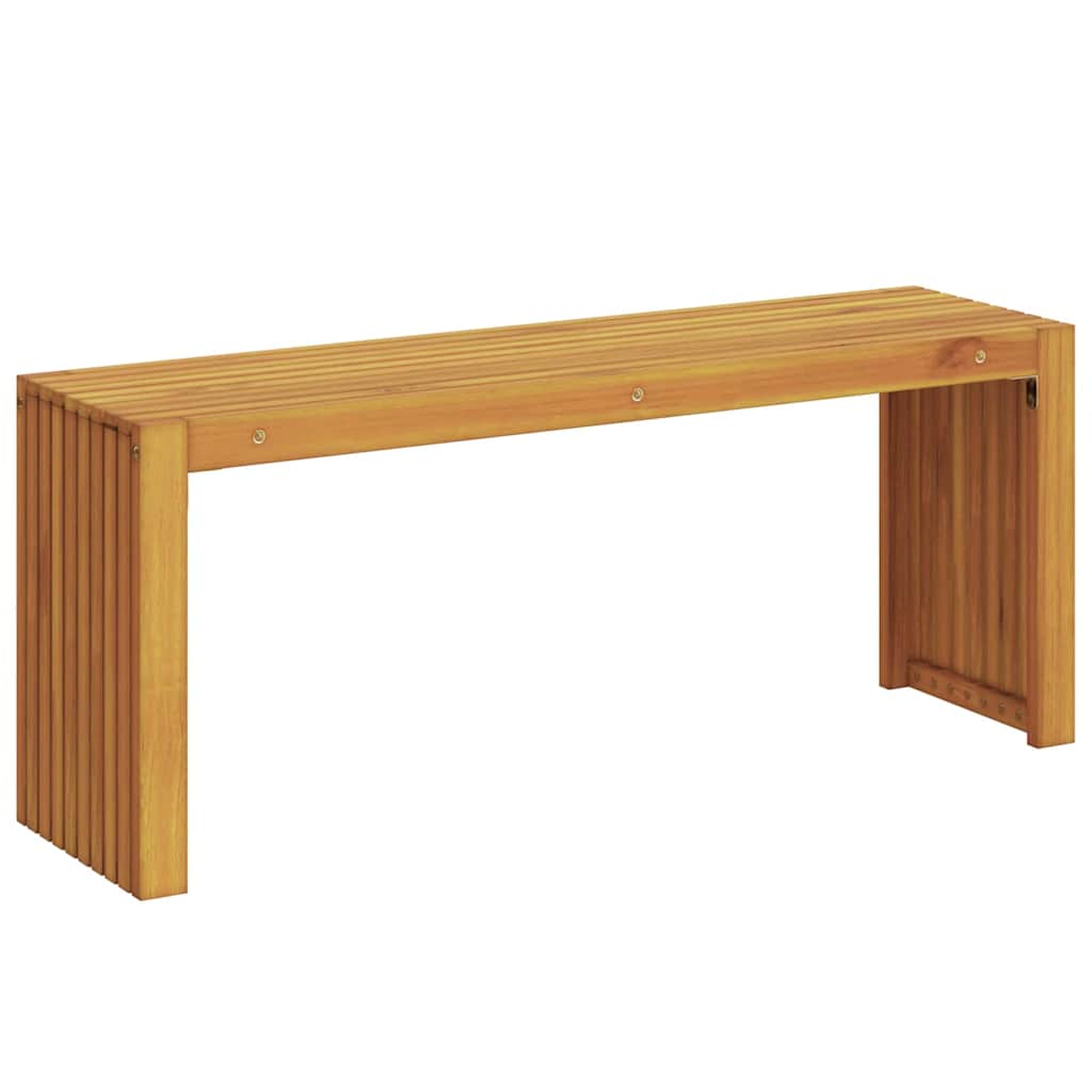 vidaXL ławka Olej Naturalny 110 x 30 x 45 cm Lite drewno teakowe