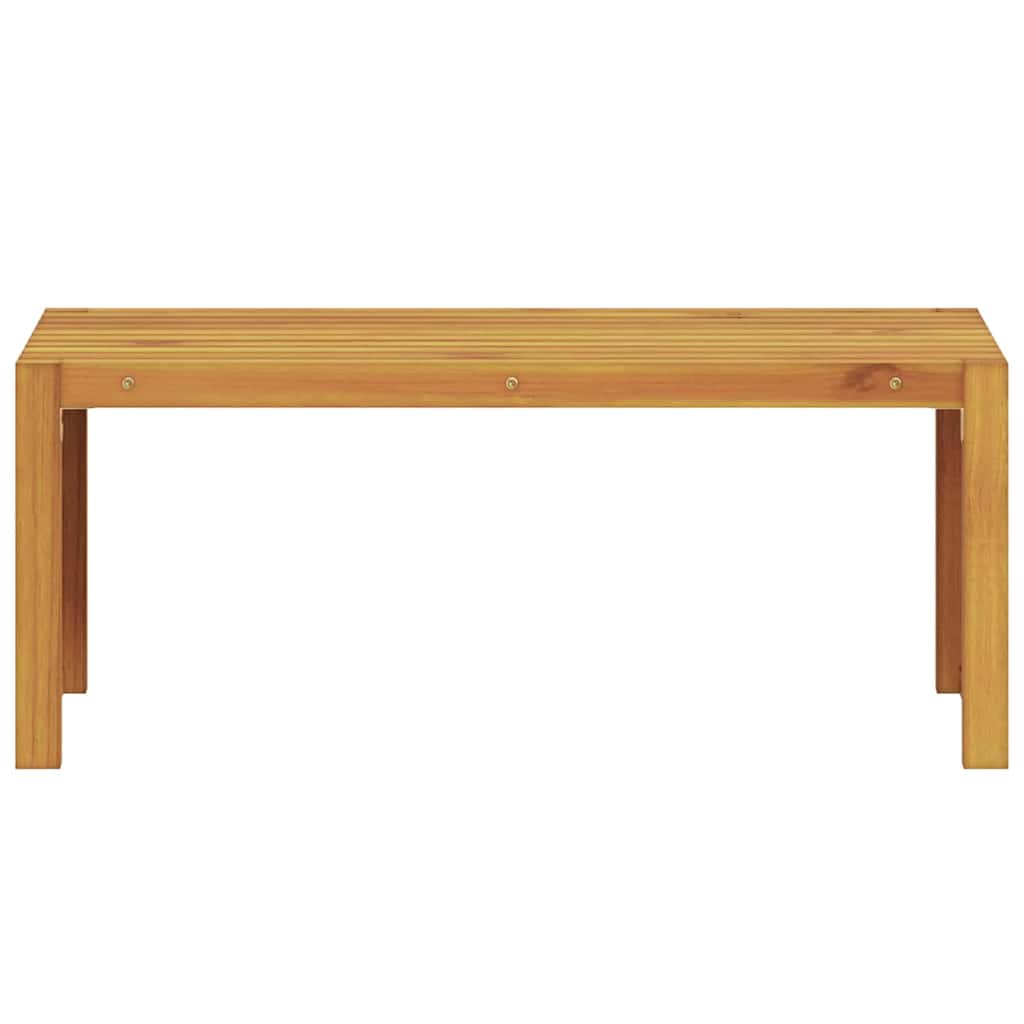 vidaXL ławka Olej Naturalny 110 x 30 x 45 cm Lite drewno teakowe