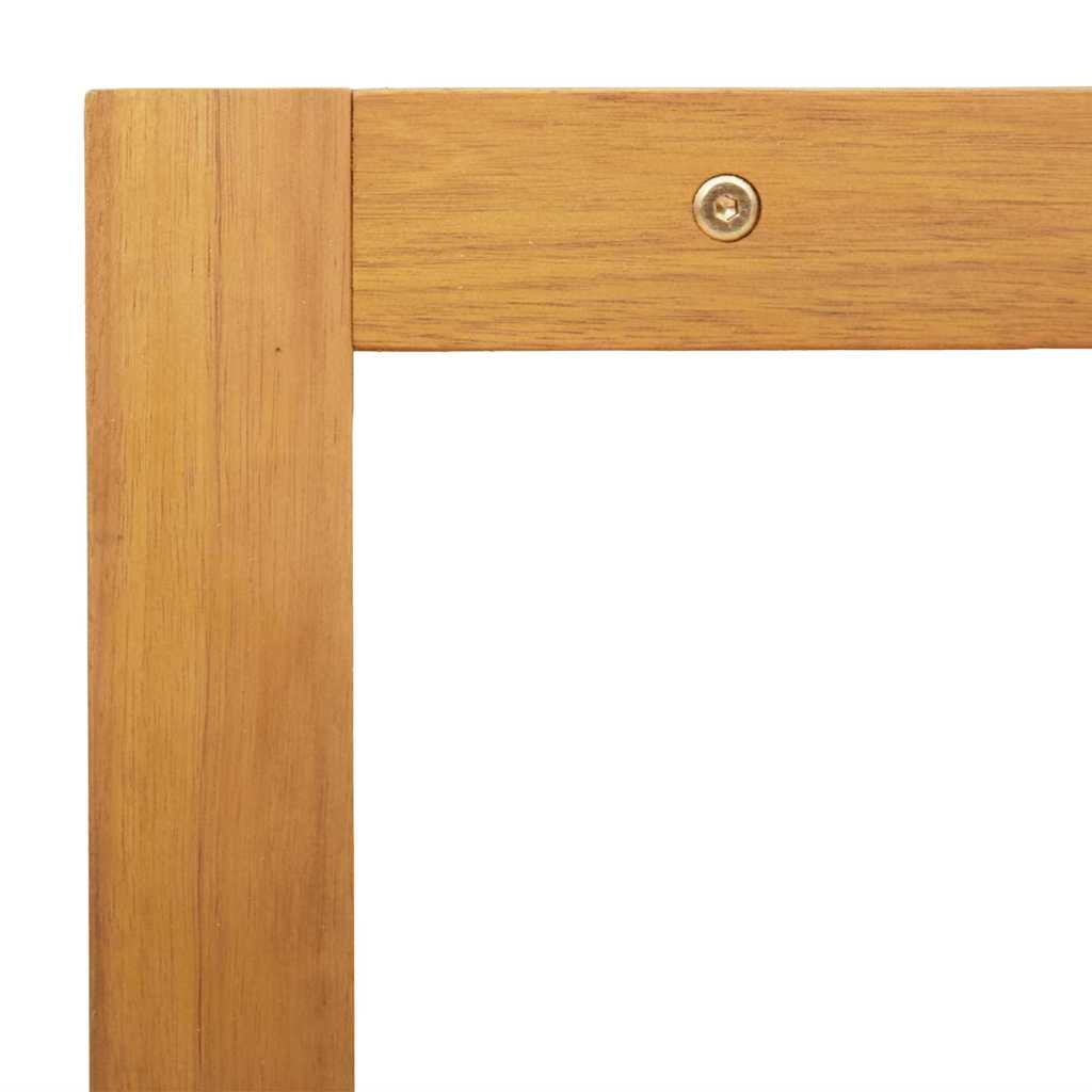 vidaXL Stolik boczny Olej Naturalny 70 x 35 x 35 cm Lite Drewno Akacji