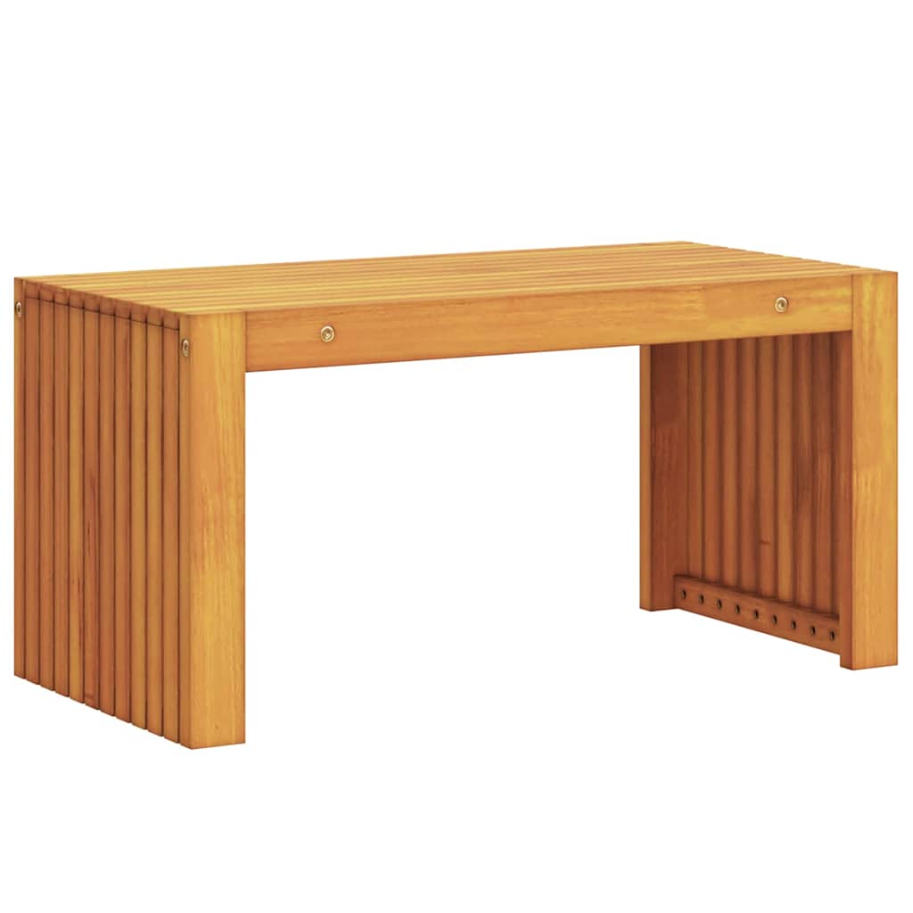 vidaXL Stolik boczny Olej Naturalny 70 x 35 x 35 cm Lite Drewno Akacji
