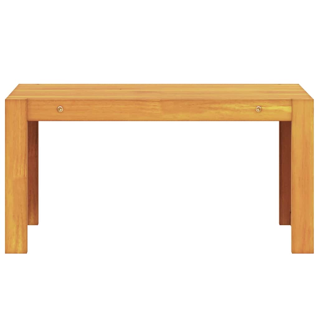 vidaXL Stolik boczny Olej Naturalny 70 x 35 x 35 cm Lite Drewno Akacji
