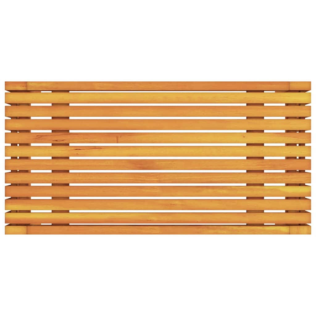 vidaXL Stolik boczny Olej Naturalny 70 x 35 x 35 cm Lite Drewno Akacji