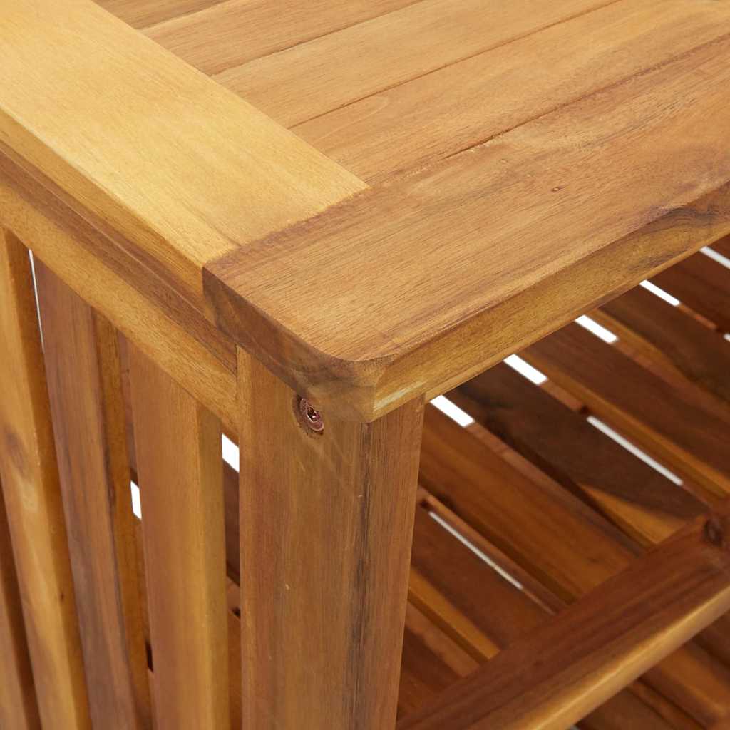 vidaXL Szafka ogrodowa Naturalny 90 x 40 x 90cm Lite Drewno Akacji