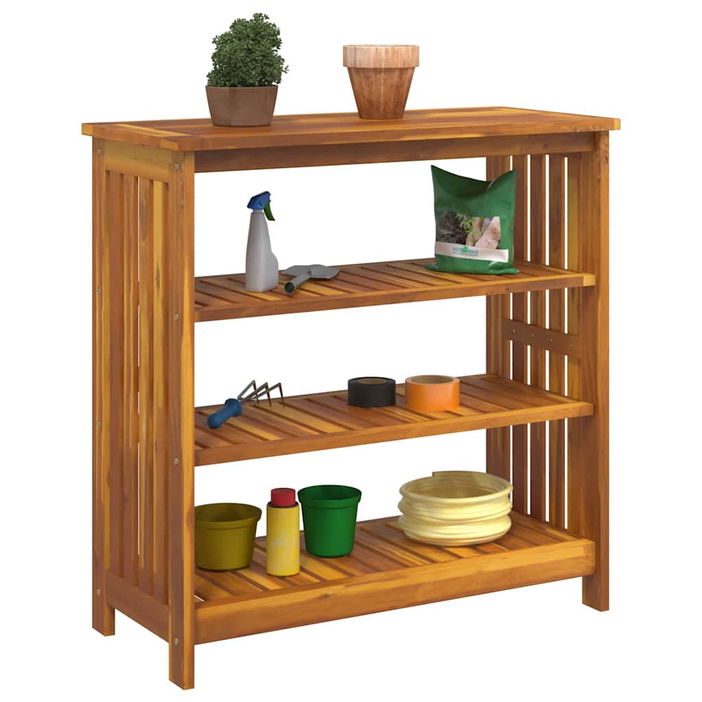 vidaXL Szafka ogrodowa Naturalny 90 x 40 x 90cm Lite Drewno Akacji