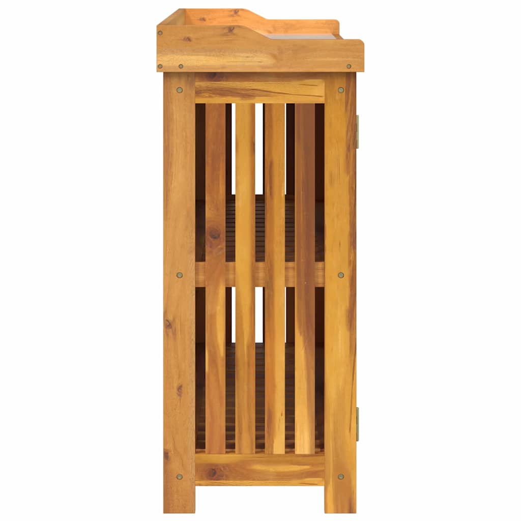 vidaXL Szafka ogrodowa Naturalny 93 x 41,5 x 98 cm Lite Drewno Akacji