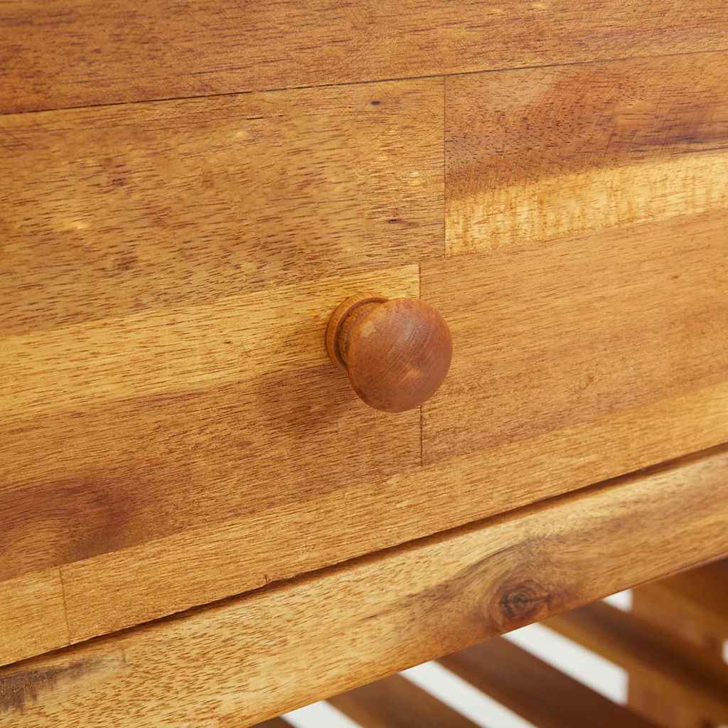 vidaXL Szafka ogrodowa Naturalny 78 x 36,5 x 78cm Lite Drewno Akacji