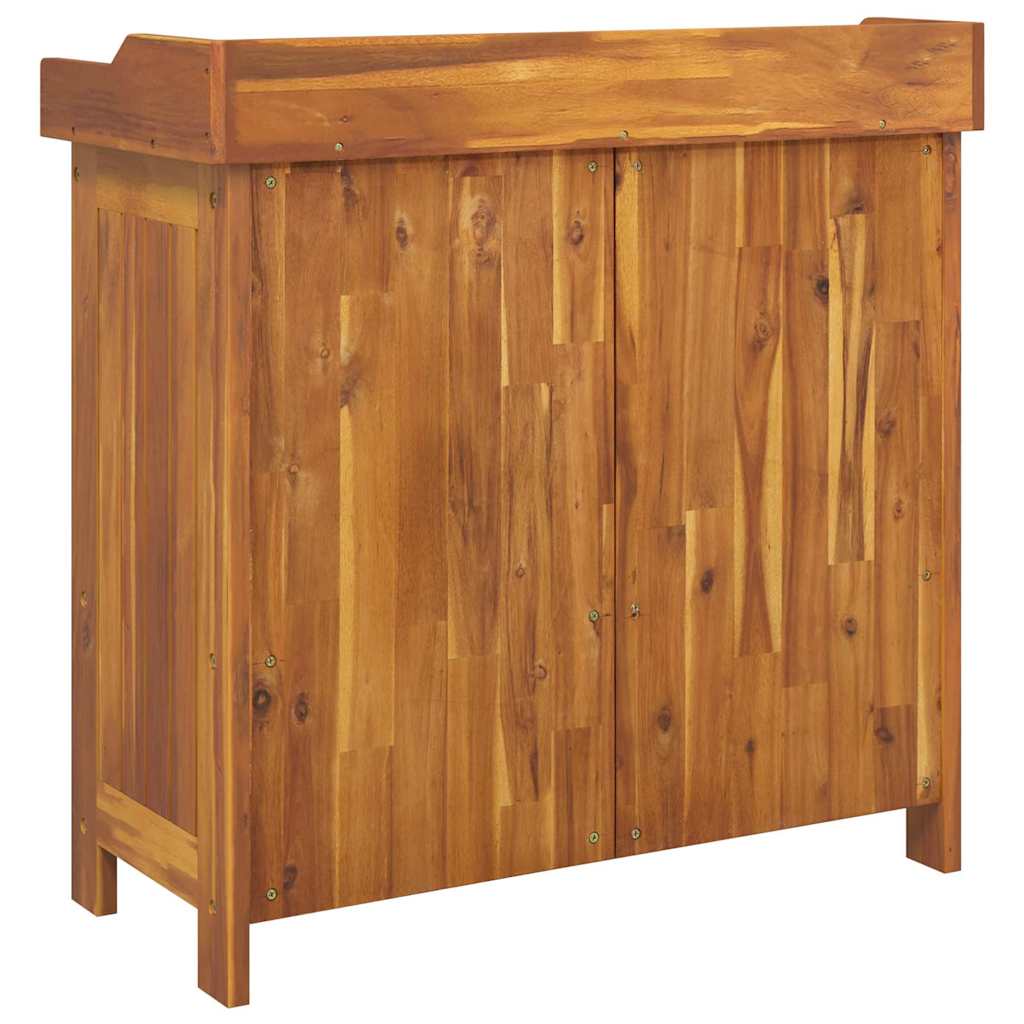 vidaXL Szafka ogrodowa Naturalny 78 x 36,5 x 78cm Lite Drewno Akacji
