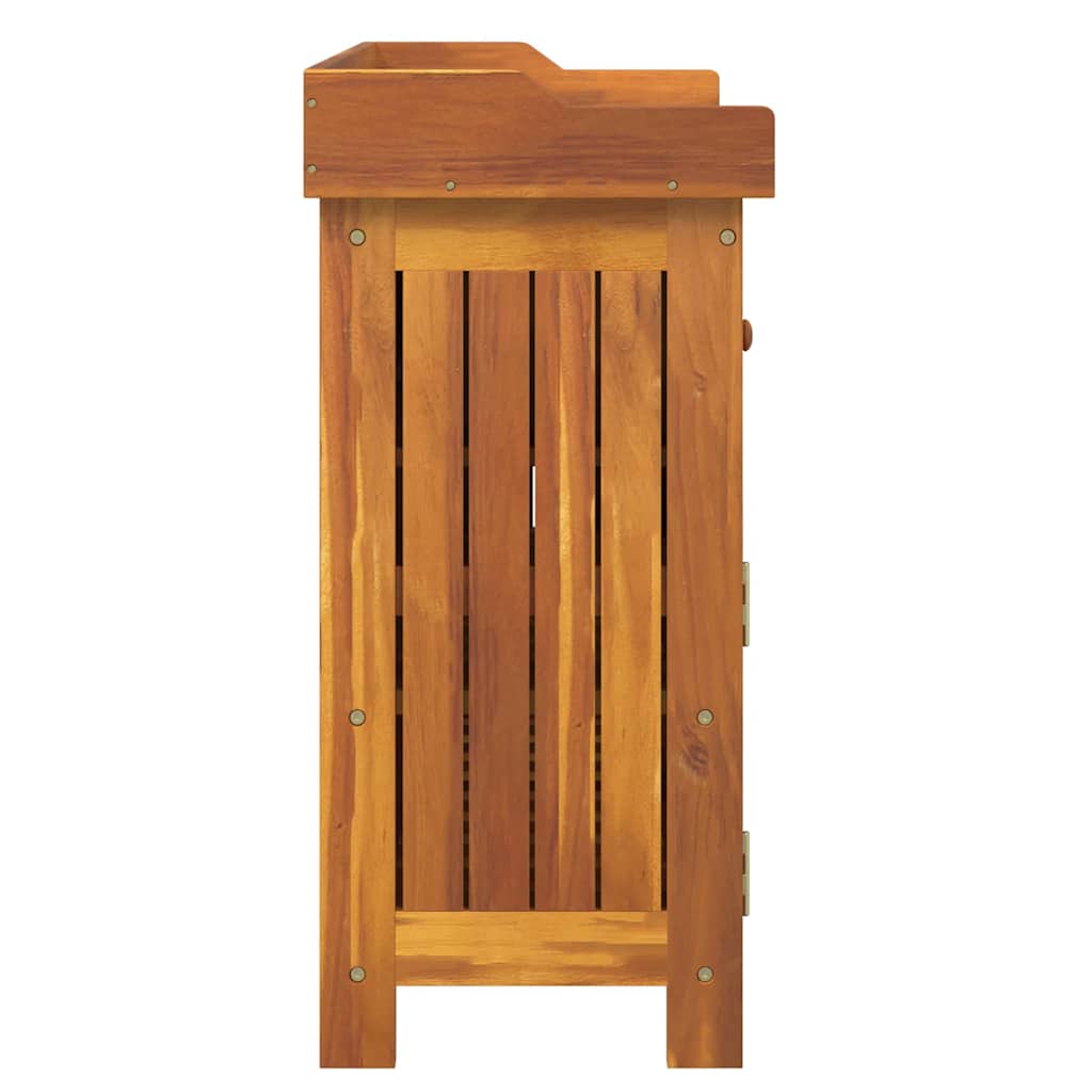 vidaXL Szafka ogrodowa Naturalny 78 x 36,5 x 78cm Lite Drewno Akacji