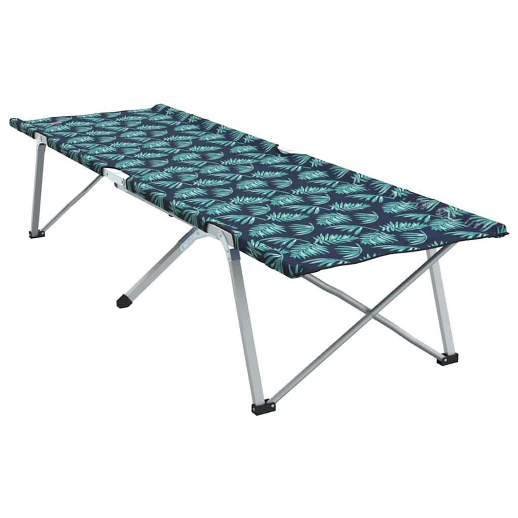 vidaXL Składane Łóżko Kempingowe 2 pcs Las 194 x 62,5 x 42,5 cm